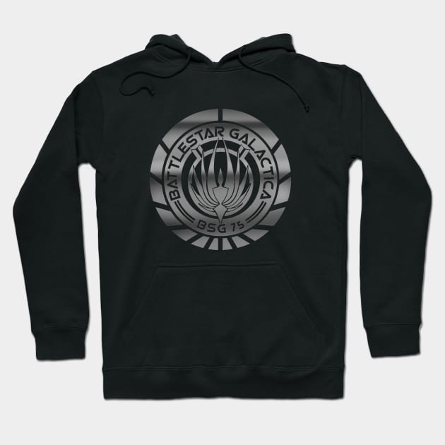 Battlestar Galactica Hoodie by MindsparkCreative